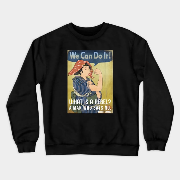 What Is A Rebel Crewneck Sweatshirt by fizzalligator